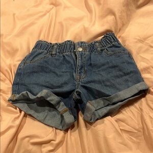 Target Blue Skorts with Elastic Waistband